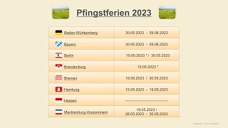 Pfingstferien 2023 [upl. by Roxana869]