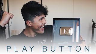 Unboxing YouTube Play Button with Mum [upl. by Burrell]