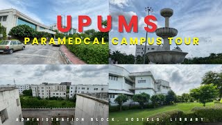 Campus Tour  UPUMS Saifai Paramedical and nursing college  Hostel Tour room tour [upl. by Rumney]