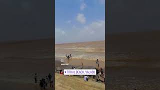 Tithal Beach Valsad trending sea arebiansea tithal tourism southgujarat foodvloger [upl. by Bauer301]