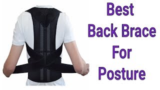 Adjustable Best Back Brace For Posture  MenWomen [upl. by Hoenack]