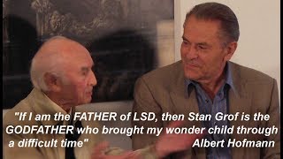 Albert Hofmann amp Stanislav Grof at the HR GIGER Museum LSD psychedelic holotropic [upl. by Clancy]