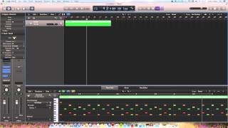 Logic Pro X Drummer Tracks  Convert to Midi and Edit [upl. by Summer]