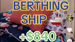 Open Berthing Ship Merchant Mariner Merchantmarinermermaid [upl. by Aicilat263]