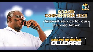 Farewell Service for our Beloved Father Pastor JO Oludare Day 3  Christs Trumpeters Church [upl. by Adnahsor]