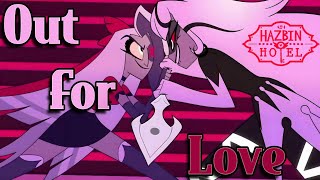 Hazbin Hotel Vaggie y Carmilla  Out For Love Español Latino hazbinhotel [upl. by Ahsitul]