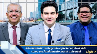 Revista de EBD Betel Dominical 7 Não matarás protegendo e preservando a vida  moral universal [upl. by Bakemeier]