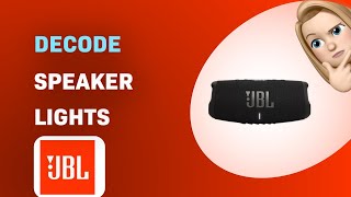 How to Decode the Lights on Your JBL Charge 5 WiFi Speaker [upl. by Airla674]