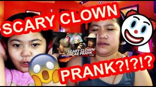 SISTERS REACT RANZ AND NIANA Scary Clown Prank  A and M Unicorn World [upl. by Eolcin]