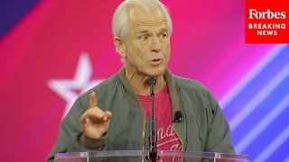 As I Ready Myself For A Prison Cell Peter Navarro Speaks At CPAC Before Heading To Prison [upl. by Yllut]