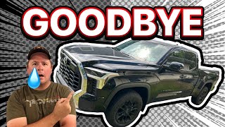 My Last Ride In The 2023 Toyota Tundra SR5 TRD Off Road Double Cab [upl. by Aldred]