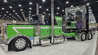 MATS 2024 Set Up Day 1 Mid America Truck Show [upl. by Lach437]