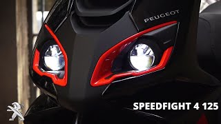 Peugeot SpeedFight 4 125 Walkaround First Look [upl. by Henry647]