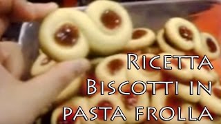 Biscotti in Pasta Frolla  Impasticciamoci con Debby [upl. by Asihtal]