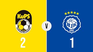 KUPS  HJK  2  1  OTTELUKOOSTE [upl. by Ahsitan]