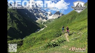 Enduro MTB in Georgia  Crossing Caucasus with Exoride [upl. by Anile]