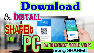 How to download and use SHAREit on PC Latest version  2020 [upl. by Wei]