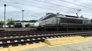 AMTRAK Nails the Doppler Effect in Cornwells Heights PA [upl. by Krever]