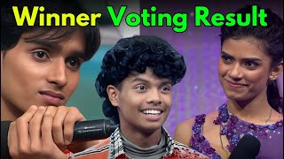 Winner Voting Result of Indias best dancer season 4 [upl. by Odlaner287]