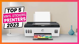 5 Best Printer for Vinyl Stickers 2023 Expert Picks [upl. by Marder]