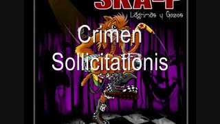 SkaP  Crimen Sollicitationis con letra [upl. by Oicelem]