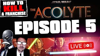 🔴 THE ACOLYTE EP 5 Sitch amp Adam First Reaction Livestream [upl. by Yelyak]