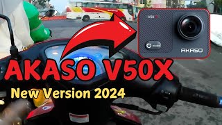 REVIEW HASIL KAMERA AKASO V50X NEW VERSION 2024 [upl. by Regina497]