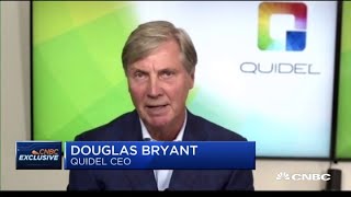 Quidel CEO Douglas Bryant on rapid coronavirus testing in sports [upl. by Enael971]