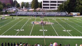 Posting the ColorsNational Anthem  Decatur High School Opening Game 2011 [upl. by Enaamuj421]