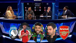 Atalanta vs Arsenal 00 Henry Carragher Interview David Raya About The Penalty Save🗣️Arteta Reaction [upl. by Ashly]