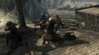 Ulfric vs Tullius  Skyrim [upl. by Euqirne538]