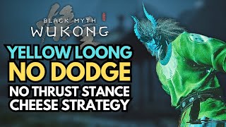 How to beat Yellow Loong without dodging in Black Myth Wukong [upl. by Ikcir]