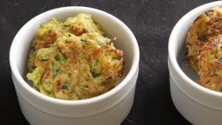 Vegan Zucchini Fritters Recipe  Fried Zucchine Croquettes Recipe [upl. by Ennaitsirk522]