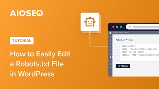 How To Easily Edit a Robotstxt File in WordPress [upl. by Yrollam]