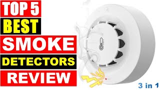 BEST Smoke Detectors In 2024  Top 5 Best Wireless Smoke Detectors [upl. by Nerwal]