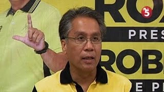 Roxas iginiit na nasa kanya ang momentum sa halalan [upl. by Elleivad]