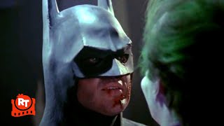 Batman 1989  Batman vs Joker Scene  Movieclips [upl. by Godliman]