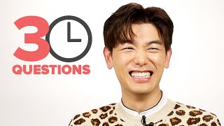 30 Questions In 3 Minutes With Eric Nam [upl. by Weisbrodt]