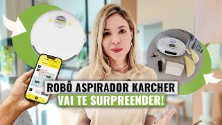 Testei o Robô Aspirador RCV 5 da Karcher  me surpreendeu [upl. by Arondel]