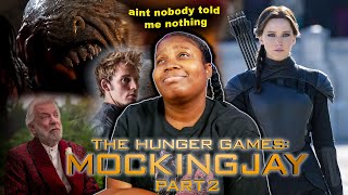 the HUNGER GAMES MOCKINGJAY pt2 if happy ending why am I so sad [upl. by Ahsilrak]