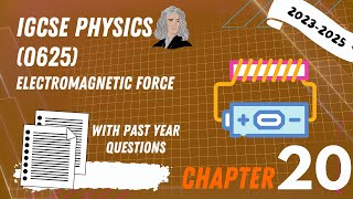 IGCSE Physics 20232025  PYQ  C2025 Electromagnetic Force [upl. by Eustache538]