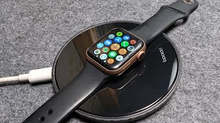 Can you Charge Apple Watch with ANY Wireless Charger Pad  Series 10 9 8 7 65 43 [upl. by Neiht402]