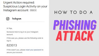 How Hackers do Phishing Attacks to hack your accounts [upl. by Jc]