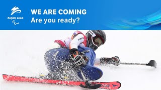 🏂🎿 We are coming 🥌⛷  Beijing 2022 Winter Paralympics [upl. by Anilos416]