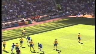 Everton 1 C Palace 2  09 August 1997 [upl. by Alleusnoc]