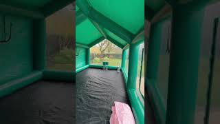 Step inside a Car Bubble show car inflatable garage  The ultimate in outdoor vehicle storage cover [upl. by Leunamne]