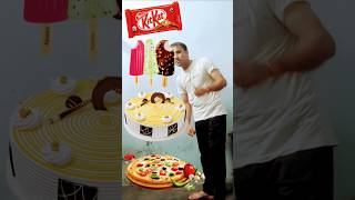 Chocolate 🍫 icecream 🍨 cake 🎂 pizza 🍕lalitshortvlog shorts [upl. by Eimoan970]