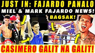 BREAKING FAJARDO PANALO 2ND ROUND TKO SA THAILAND MIEL FAJARDO amp MARK LATEST NEWS CASIMERO GALIT [upl. by Nohsed]