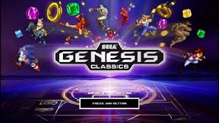 SEGA Genesis Classics IntroOpening [upl. by Oludoet]