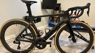 War Horse One 2023 Cervelo S5 Ultegra final spec for 2024 road season [upl. by Einaffets640]